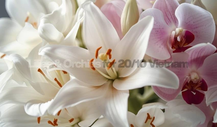 Lilies & Orchids for 20/10 Vietnam – Elegant Flowers for Women