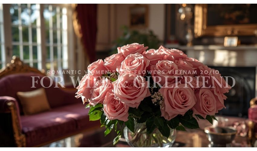 Romantic Women’s Day Flowers Vietnam 20/10 – For Wife & Girlfriend