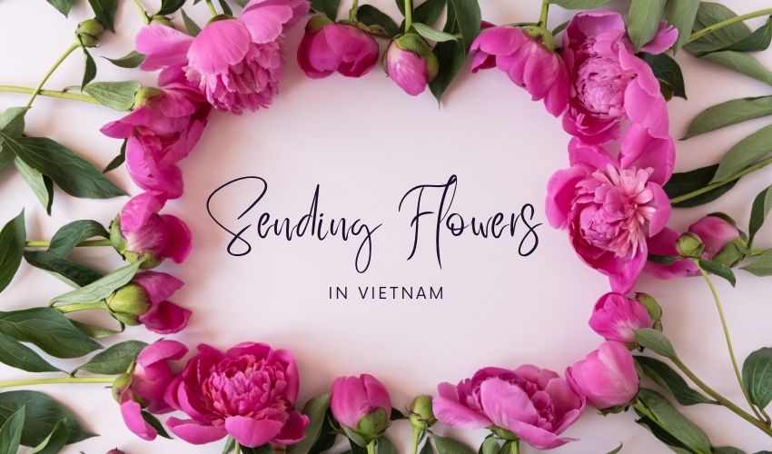 Sending Flowers in Vietnam