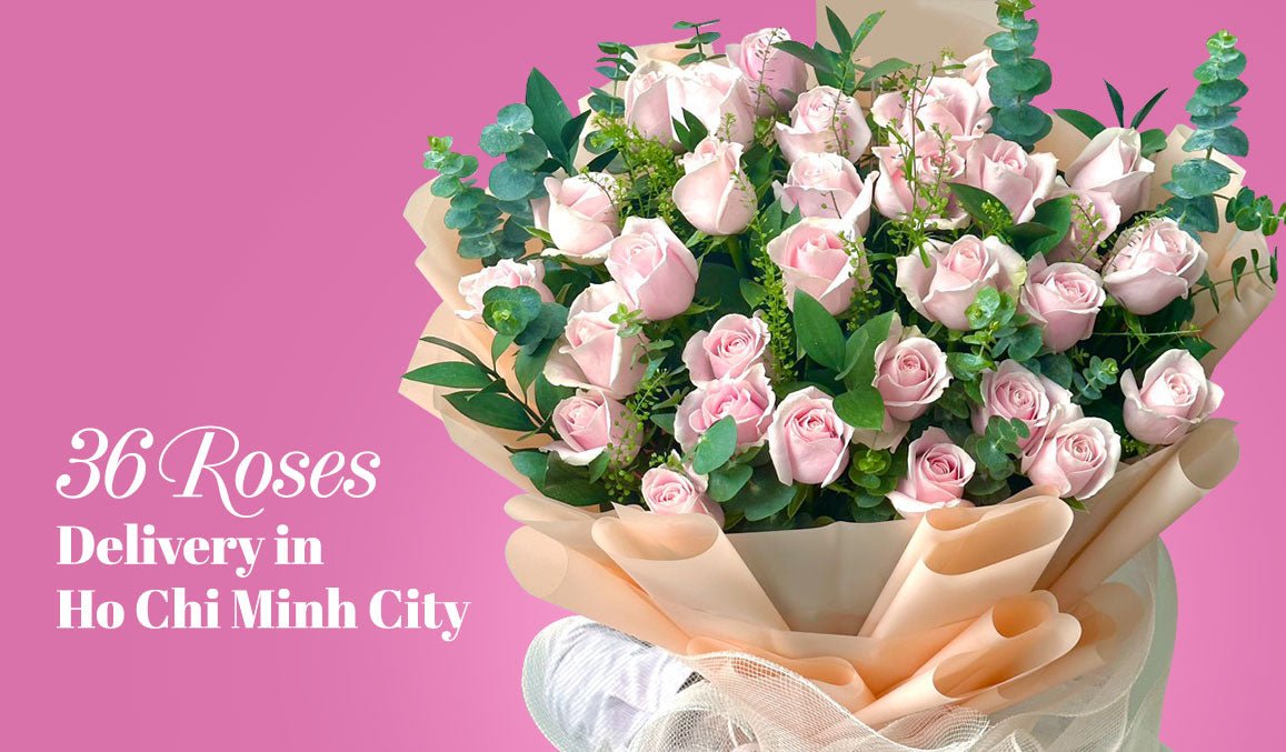 36 Roses Delivery in Ho Chi Minh City