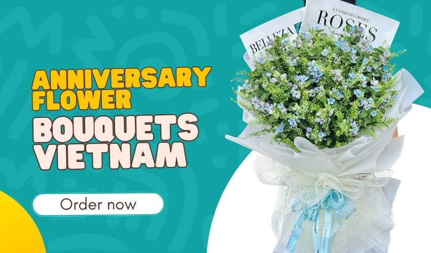 Anniversary Flower Bouquets Vietnam