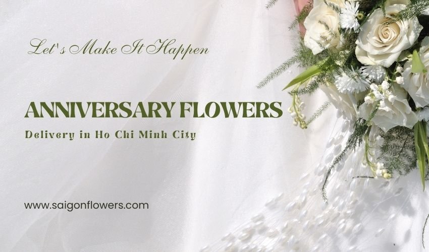 Anniversary Flowers Delivery in Ho Chi Minh City