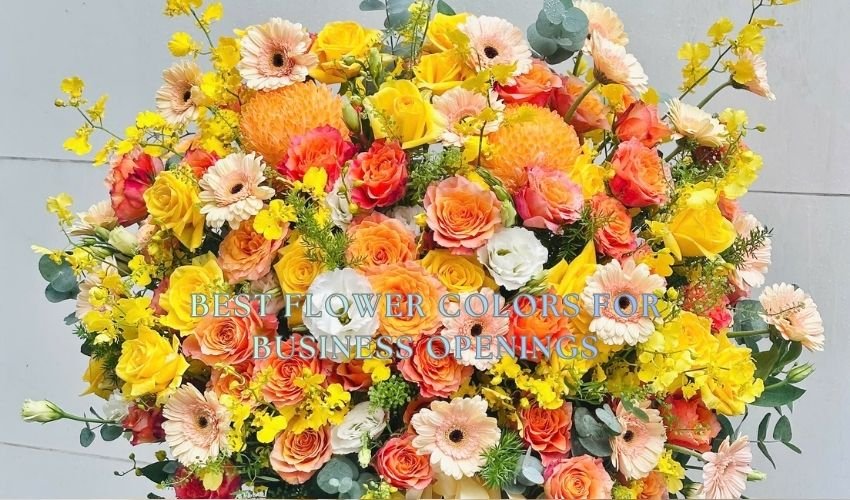 Best Flower Colors for Business Openings