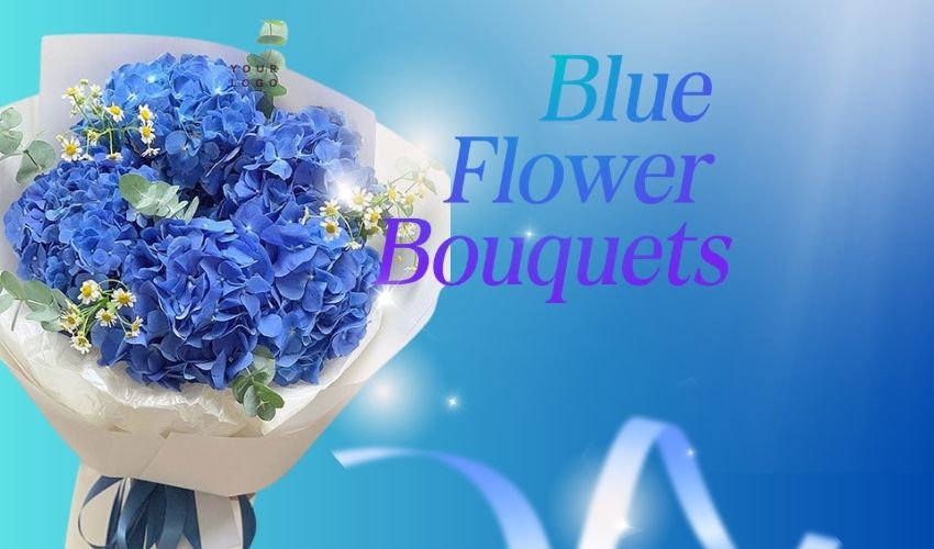 Blue Flower Bouquets