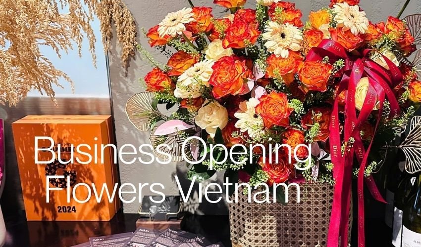 Business Opening Flowers Vietnam