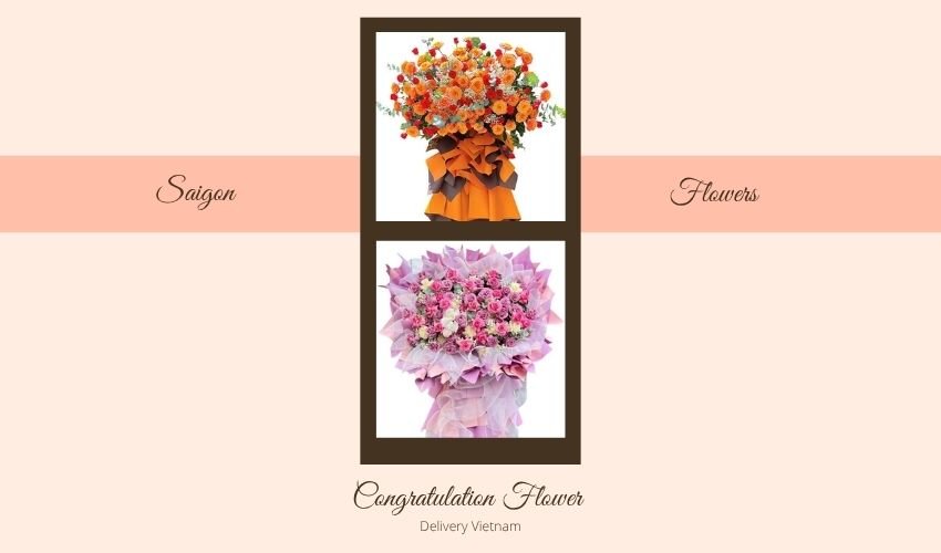 Congratulation Flower Delivery Vietnam