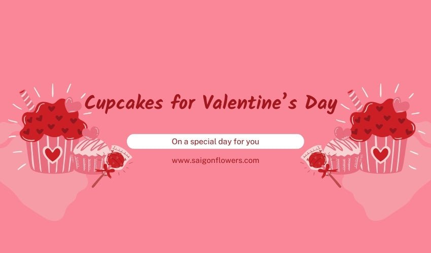 Cupcakes for Valentine’s Day