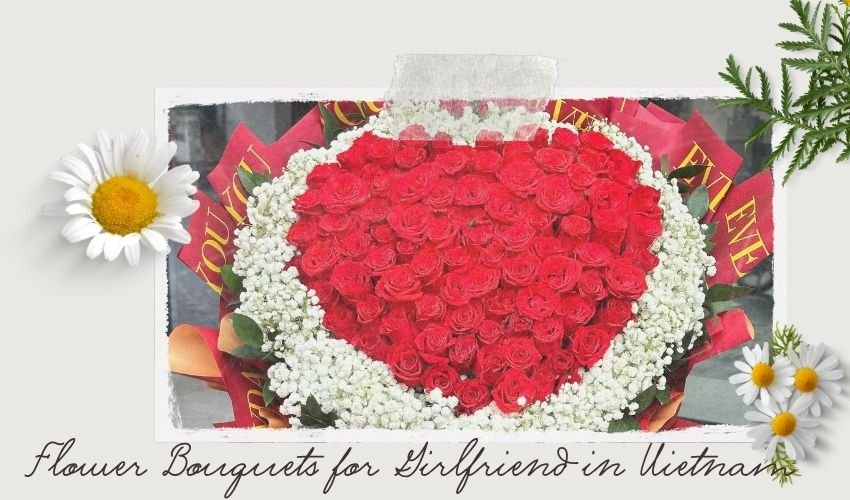 Flower Bouquets for Girlfriend in Vietnam