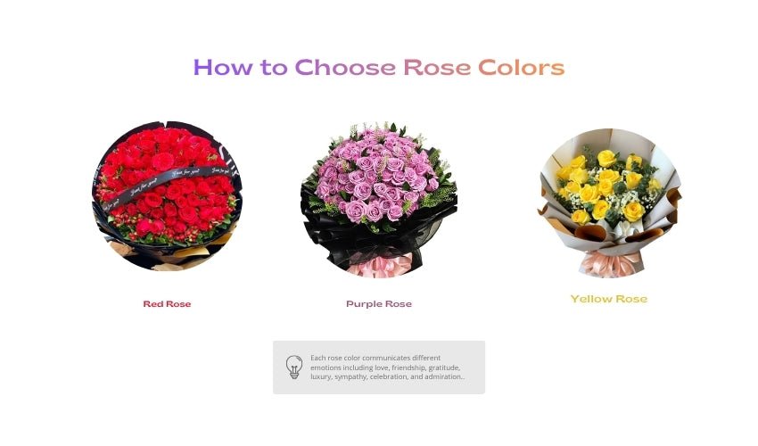 How to Choose Rose Colors