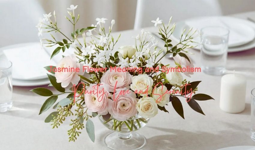 Jasmine Flower Meaning and Symbolism: Purity, Love and Serenity
