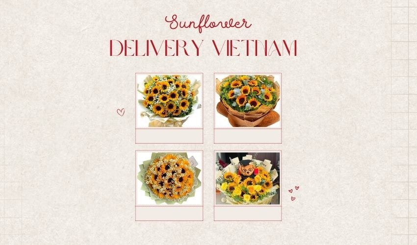 Last-Minute Sunflower Delivery Vietnam