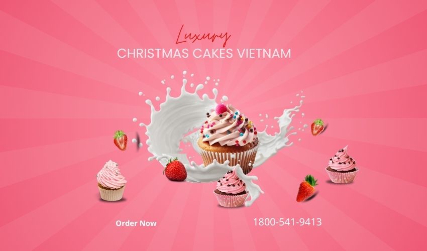 Luxury Christmas Cakes Vietnam