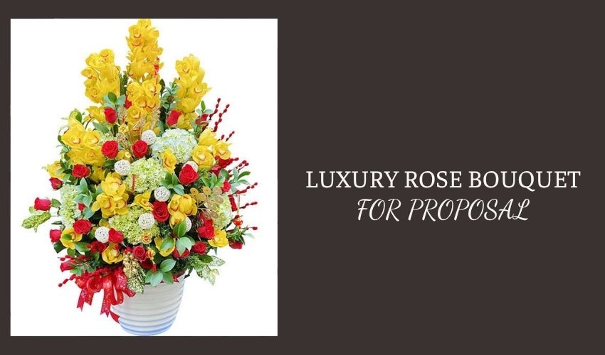 Luxury Rose Bouquet for Proposal
