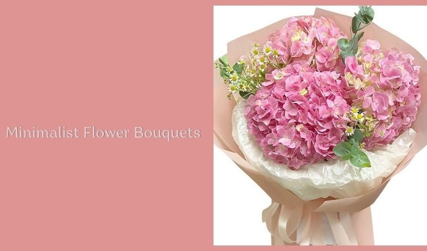 Minimalist Flower Bouquets