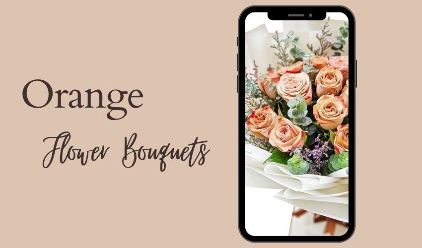 Orange Flower Bouquets