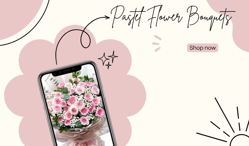 Pastel Flower Bouquets