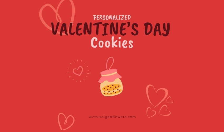 Personalized Valentine’s Day Cookies