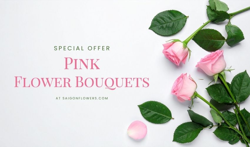 Pink Flower Bouquets