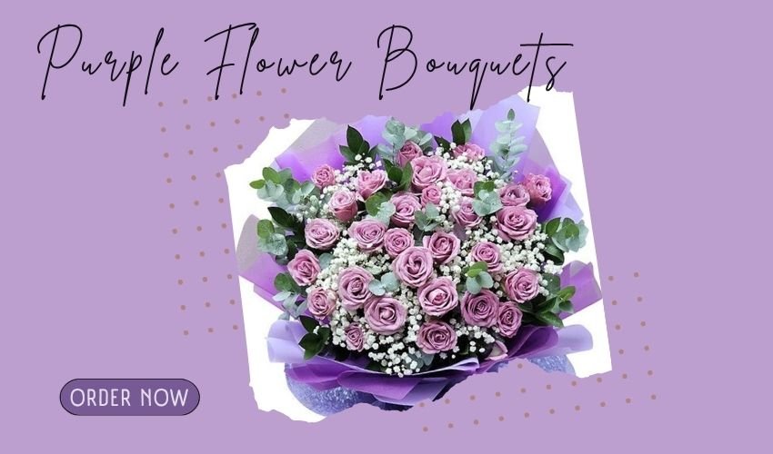 Purple Flower Bouquets