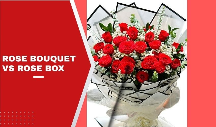 Rose Bouquet vs Rose Box