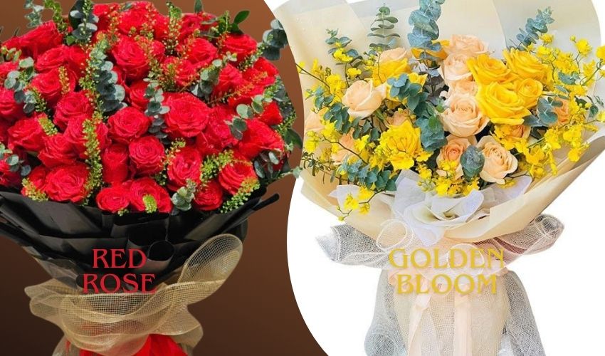 Rose Bouquets for Girlfriend in Vietnam