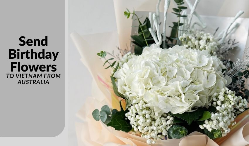Send Birthday Flowers to Vietnam from Australia