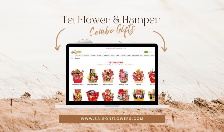 Tet Flower & Hamper Combo Gifts