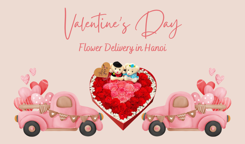 Valentine’s Day Flower Delivery in Hanoi