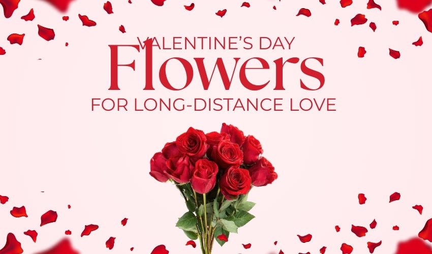Valentine’s Day Flowers for Long-Distance Love
