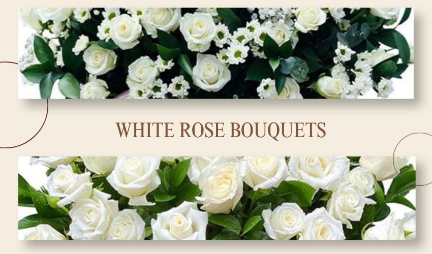 White Rose Bouquets