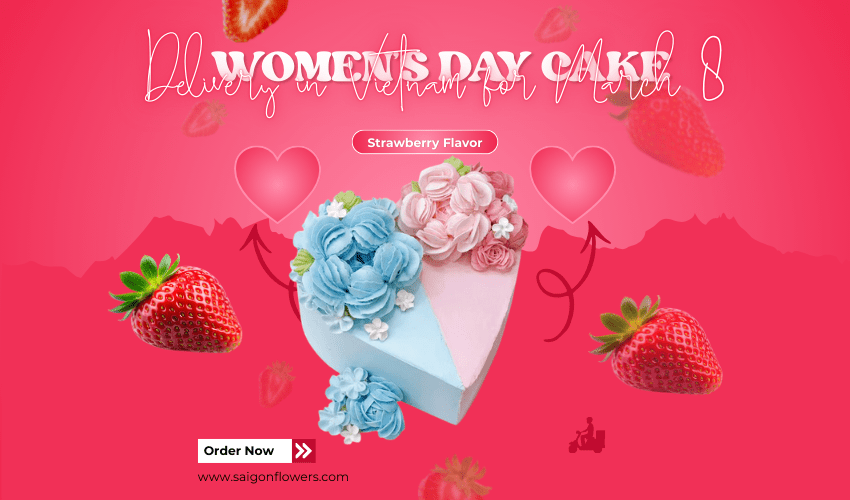 Women’s Day Cake Delivery in Vietnam for March 8