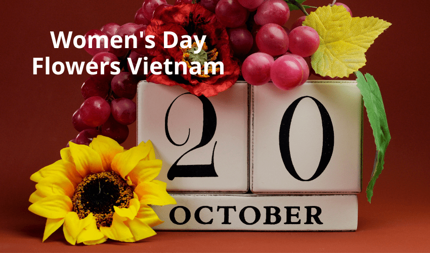 Women's Day Flowers Vietnam Oct 20