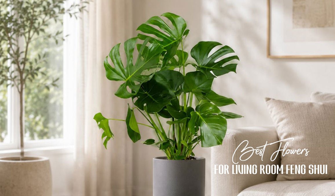 Best Flowers for Living Room Feng Shui