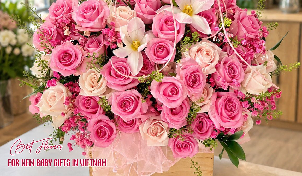 Best Flowers for New Baby Gifts in Vietnam