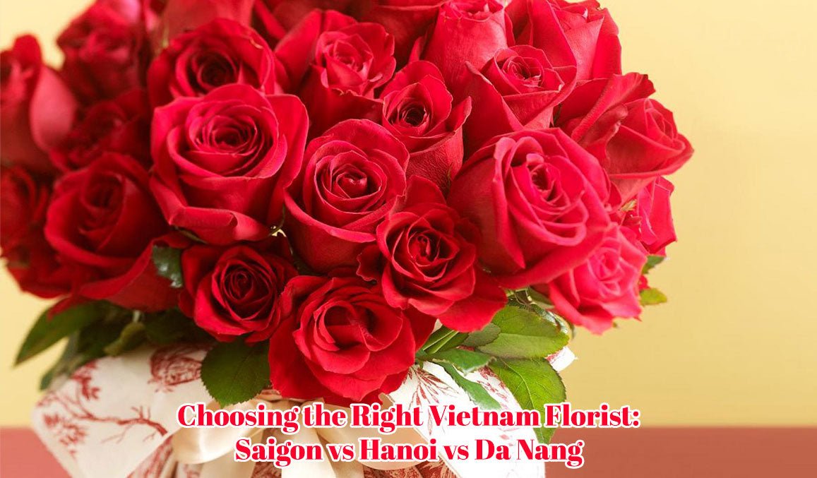 Choosing the Right Vietnam Florist Saigon vs Hanoi vs Da Nang