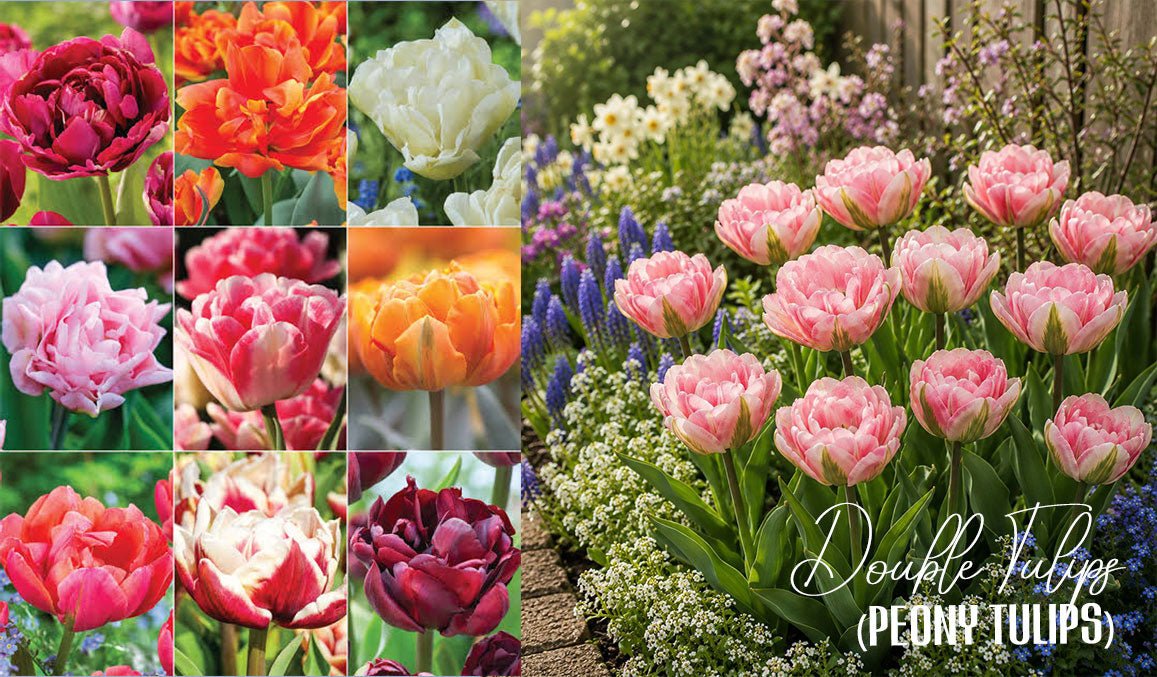 Double Tulips Peony Tulips