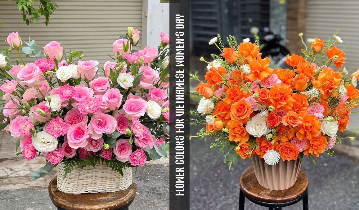 Flower Colors for Vietnamese Women’s Day