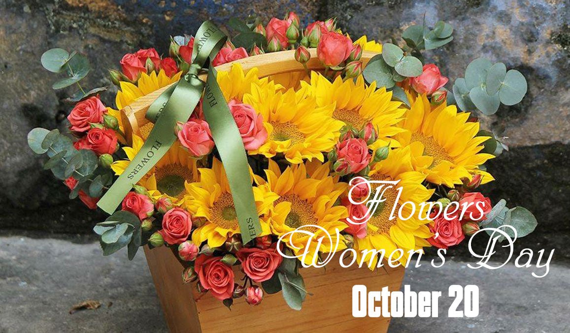 Flowers Women's Day October 20