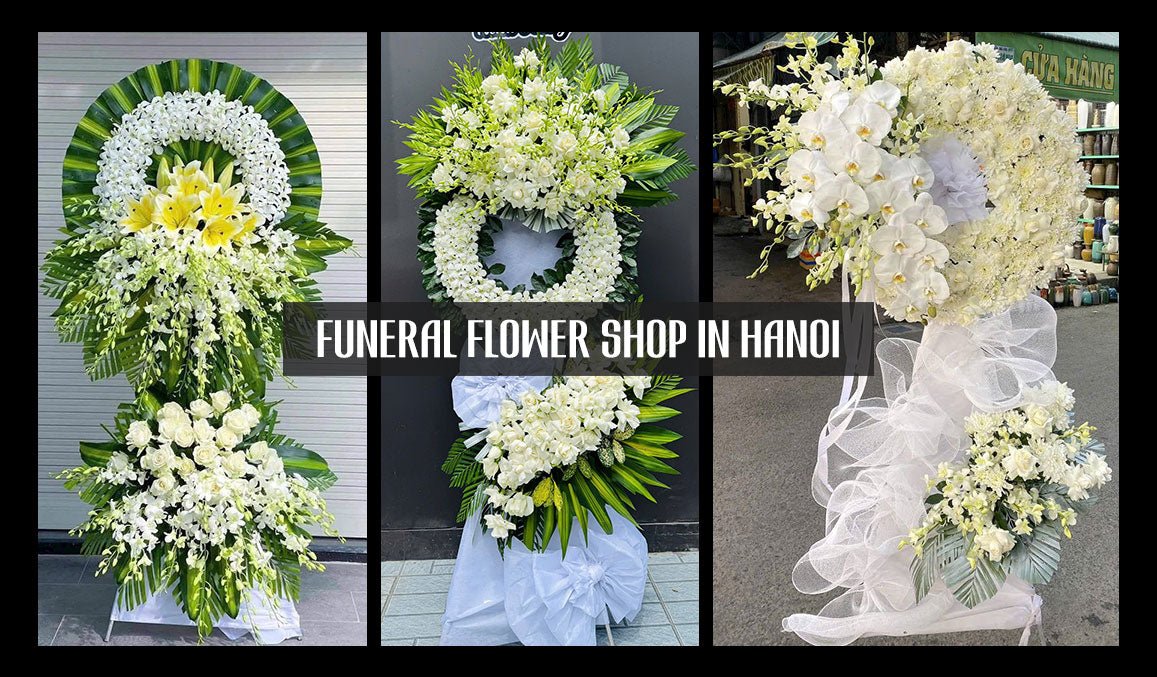 Funeral Flower Shop in Hanoi