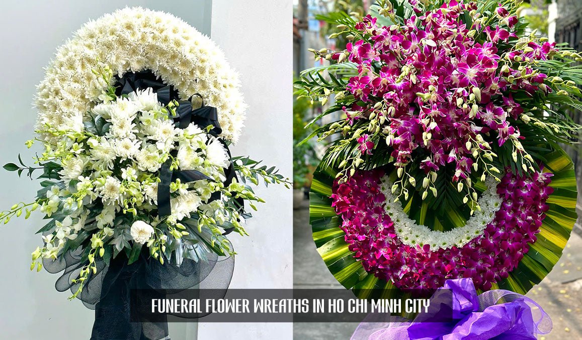 Funeral Flower Wreaths in Ho Chi Minh City
