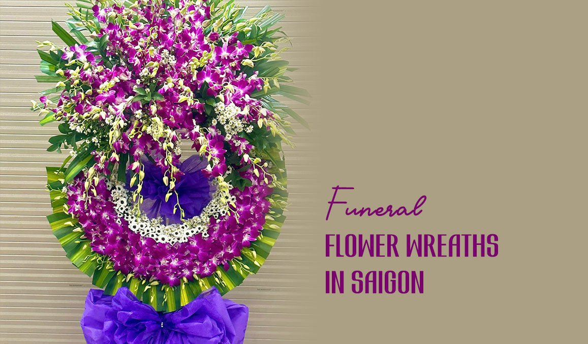 Funeral Flower Wreaths in Saigon