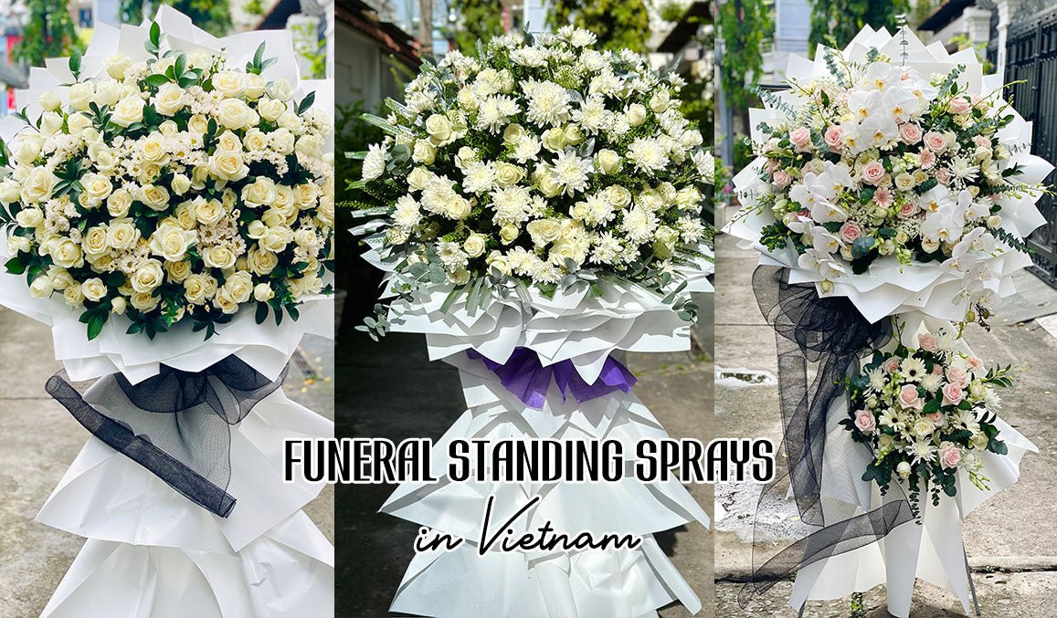Funeral Standing Sprays in Vietnam