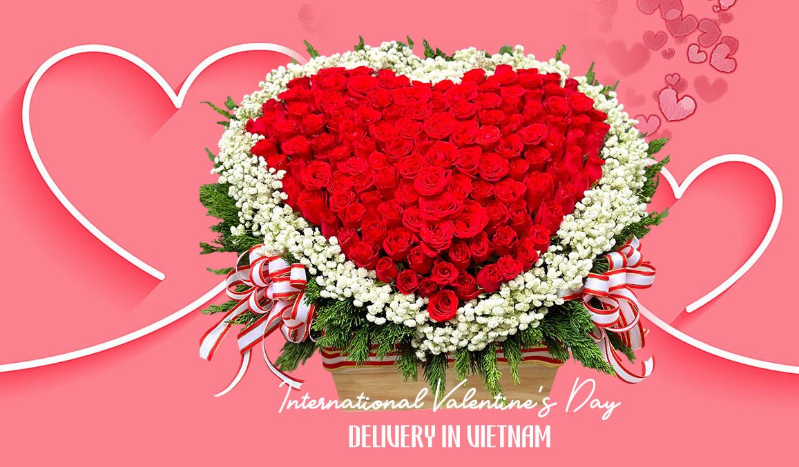 International Valentine’s Day Delivery to Vietnam