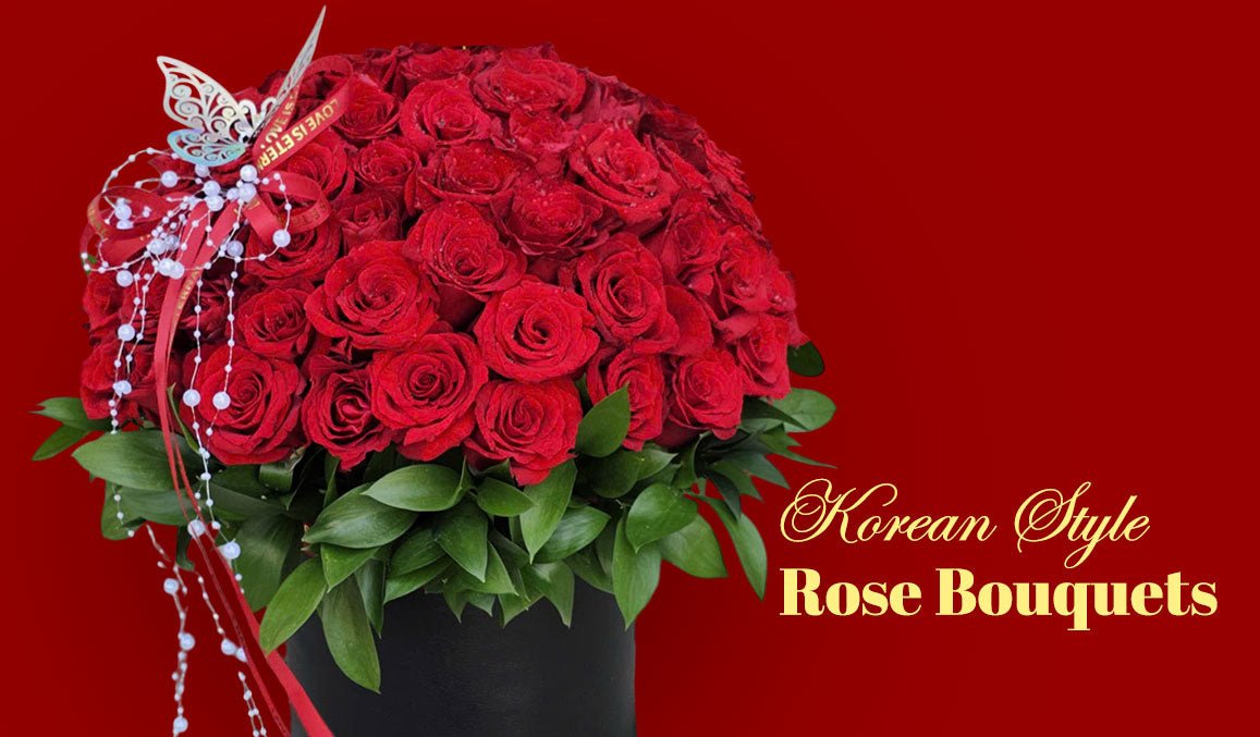 Korean Style Rose Bouquets