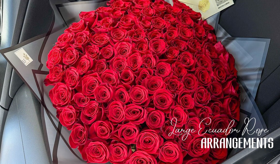 Large Ecuador Rose Arrangements