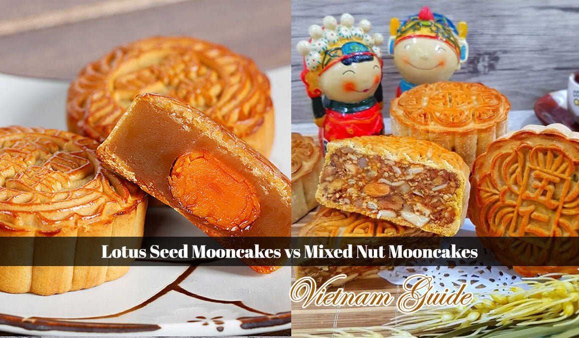 Lotus Seed vs Mixed Nut Mooncakes