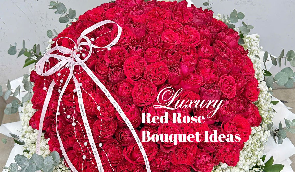 Luxury Red Rose Bouquet Ideas