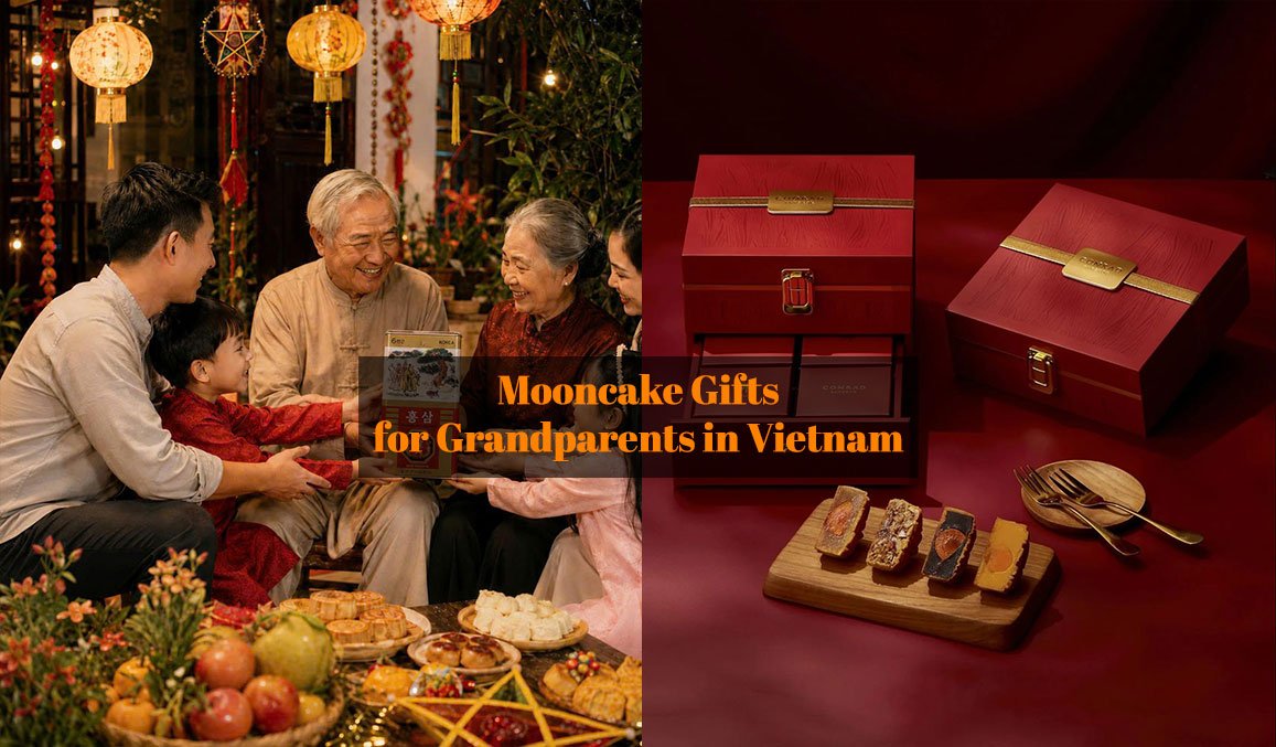 Mooncake Gifts for Grandparents in Vietnam