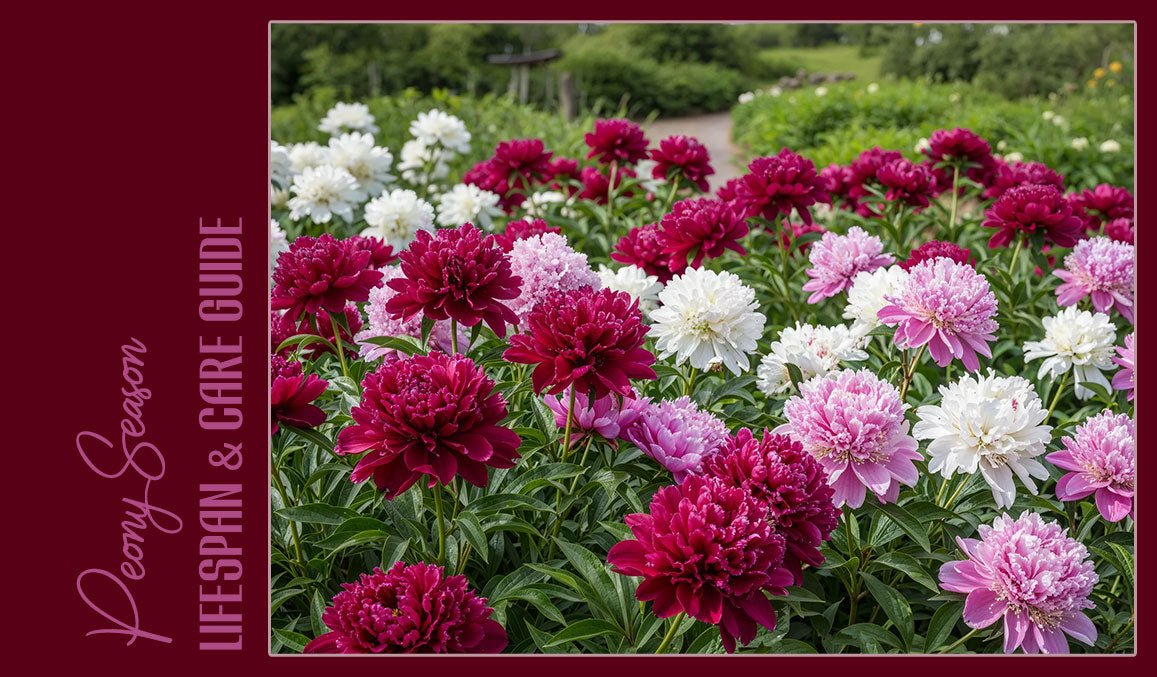 Peony Season, Lifespan & Care Guide