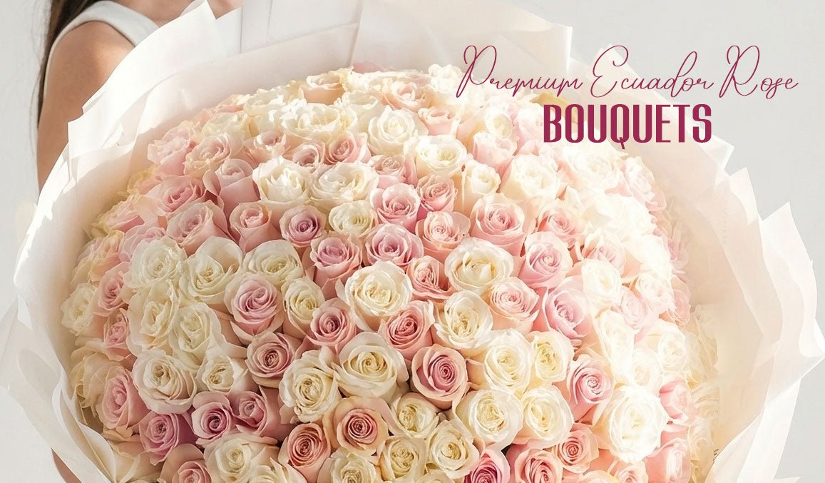 Premium Ecuador Rose Bouquets